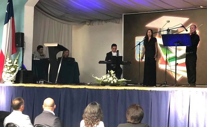 Incanto en una ceremonia de titulación